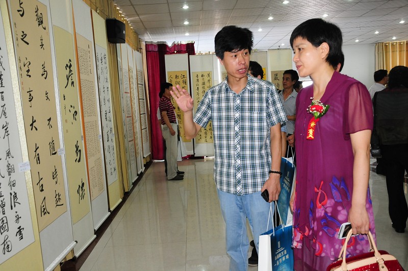 “赵王酒业”杯邯郸首届行书展隆重开幕