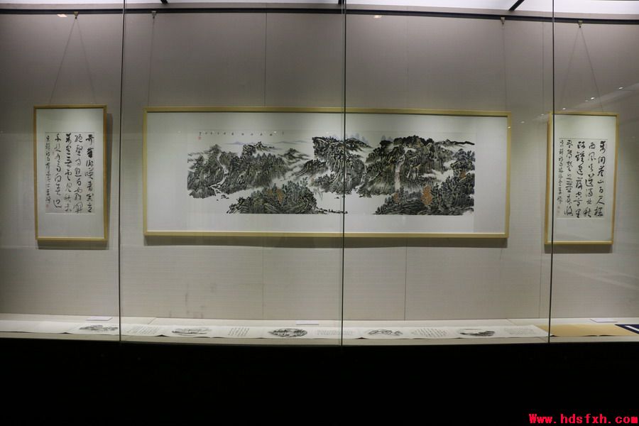 劲风朗怀——李琦书画展在邯郸博物馆开幕