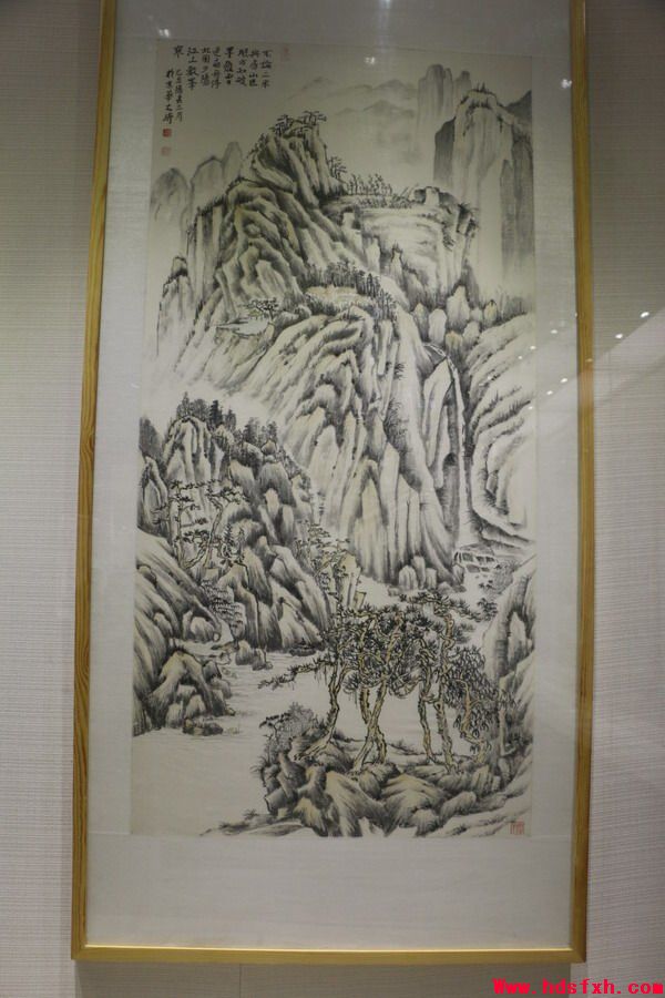 劲风朗怀——李琦书画展在邯郸博物馆开幕