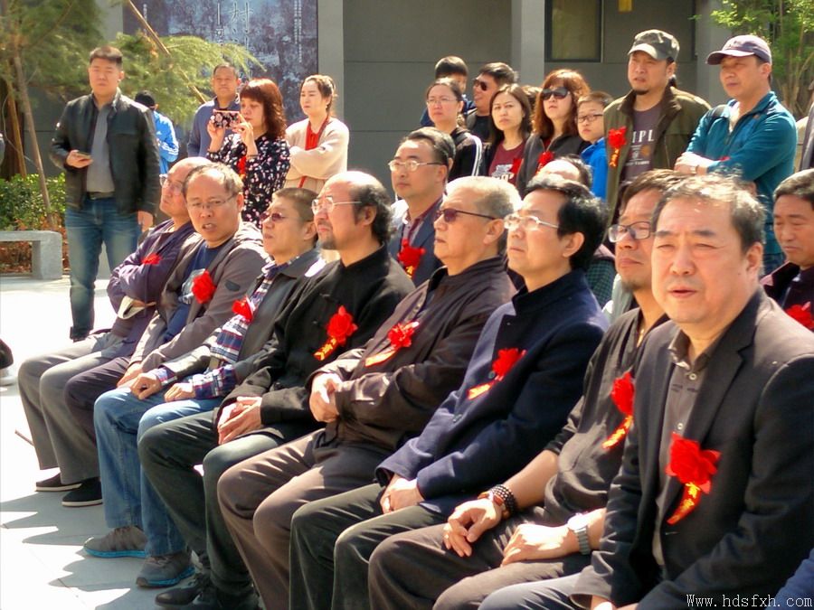 李琦先生绘画书法作品捐赠仪式在响堂山石窟艺术博物馆隆重举行