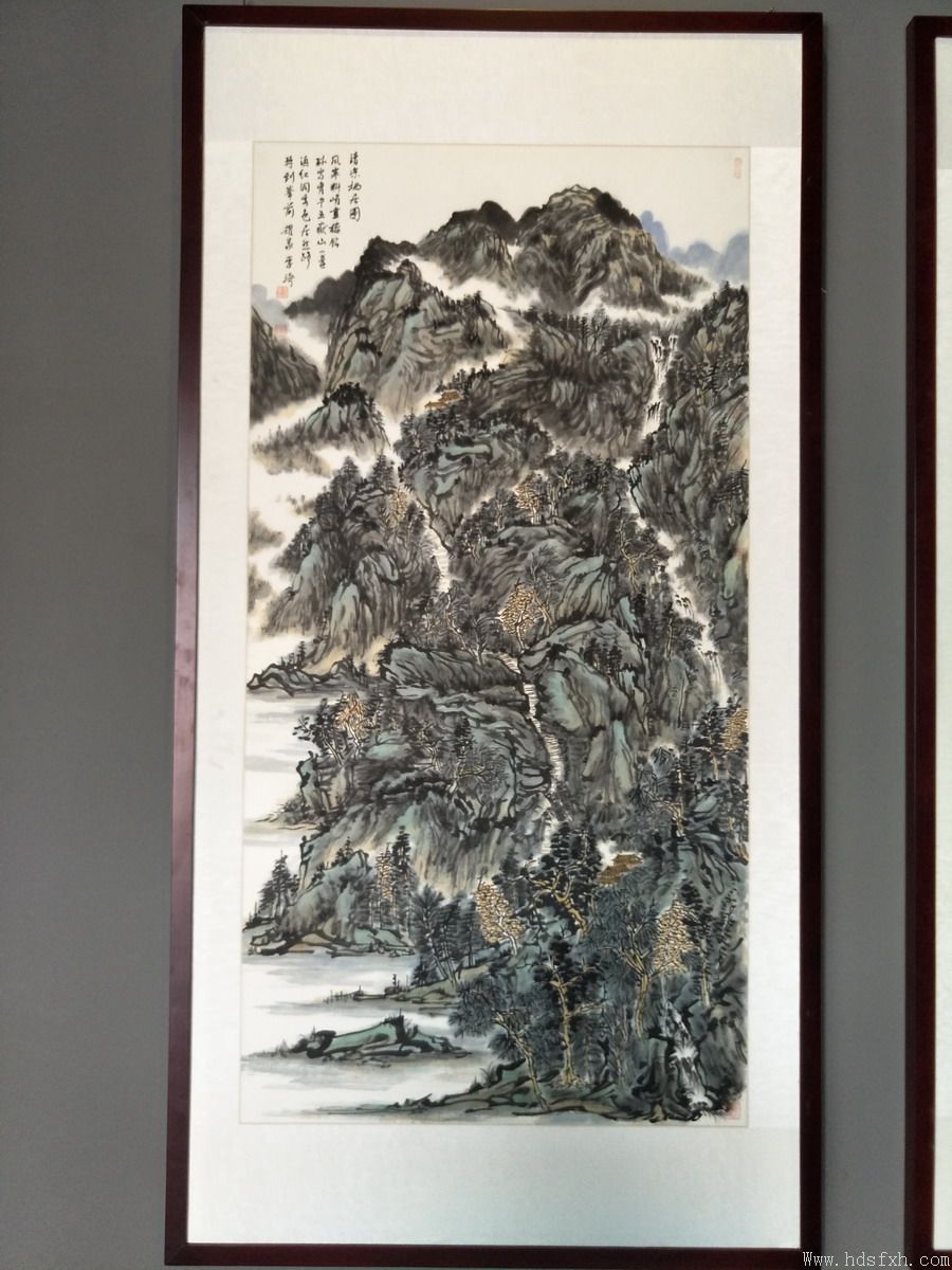 李琦先生绘画书法作品捐赠仪式在响堂山石窟艺术博物馆隆重举行