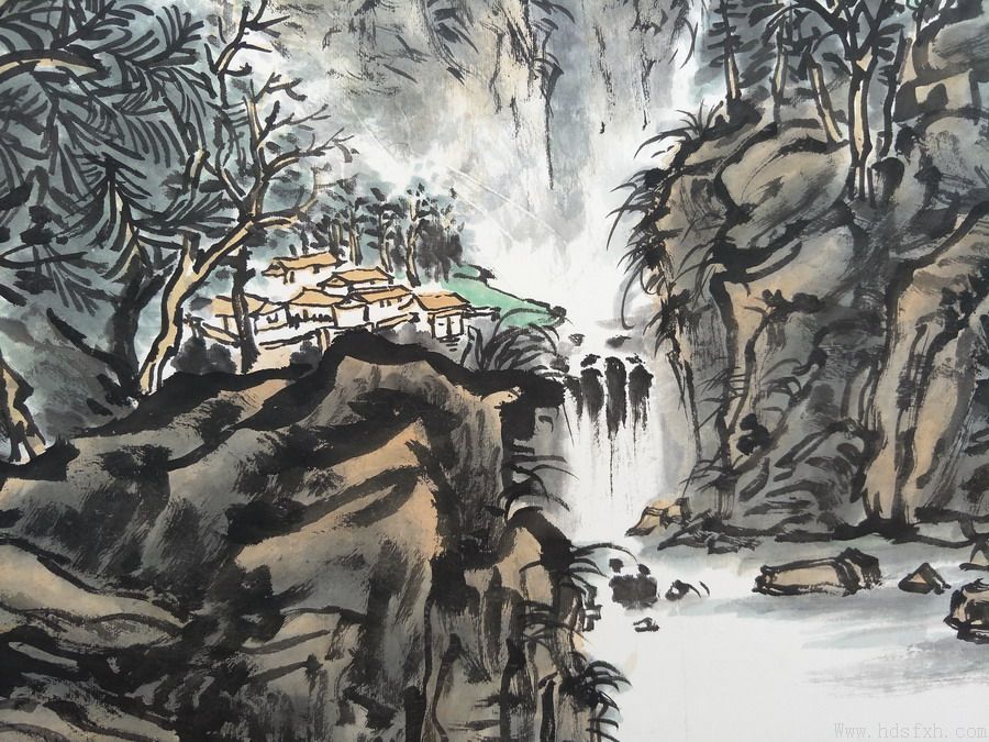 李琦先生绘画书法作品捐赠仪式在响堂山石窟艺术博物馆隆重举行