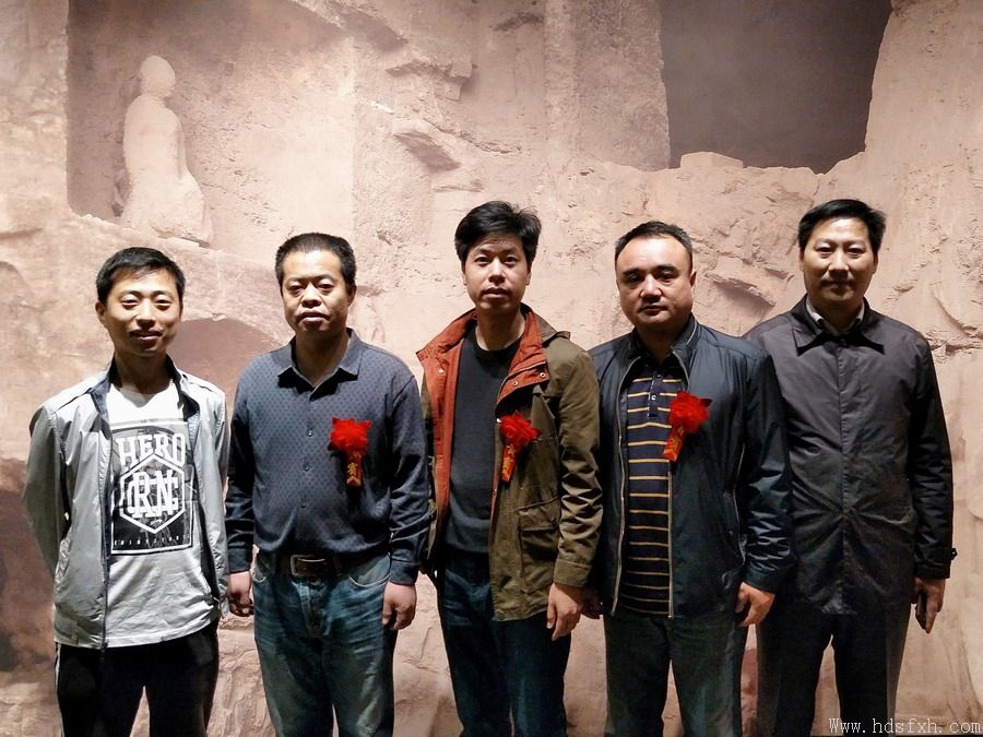 李琦先生绘画书法作品捐赠仪式在响堂山石窟艺术博物馆隆重举行