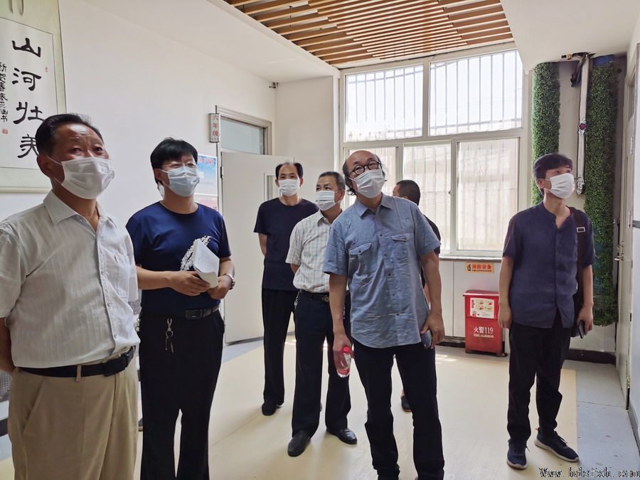 邯郸书法家协会赴曲周视察指导工作