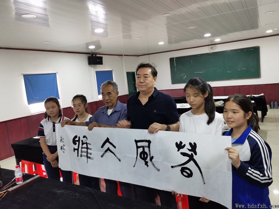 邯郸书法家协会赴曲周视察指导工作