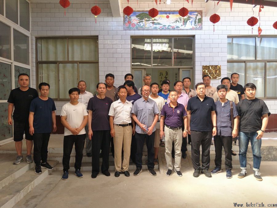 邯郸书法家协会赴曲周视察指导工作