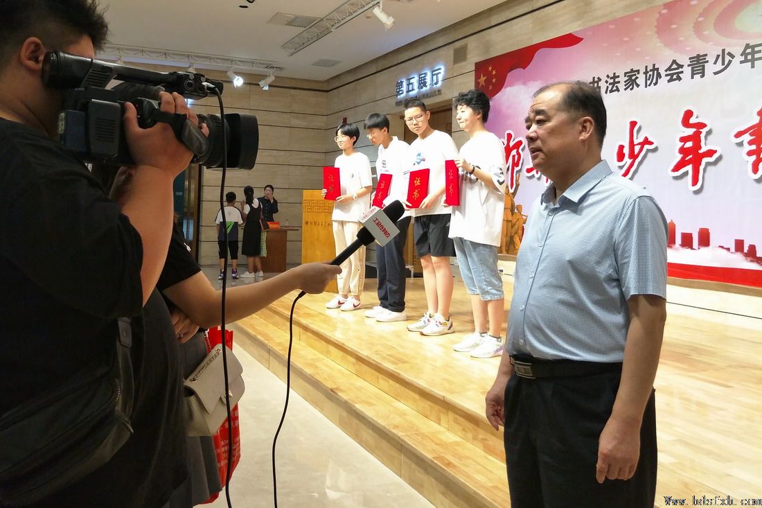 邯郸书协青少年分会成立暨“建党百年献礼”青少年书法作品展开幕式隆重举办