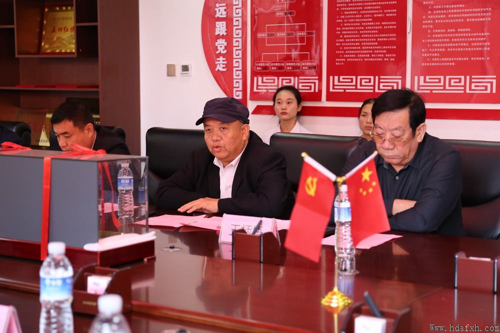 邯郸书协一行参加鸡泽青少年书协挂牌