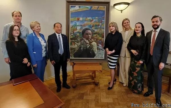韩玉臣两幅油画作品被俄罗斯国家博物馆收藏