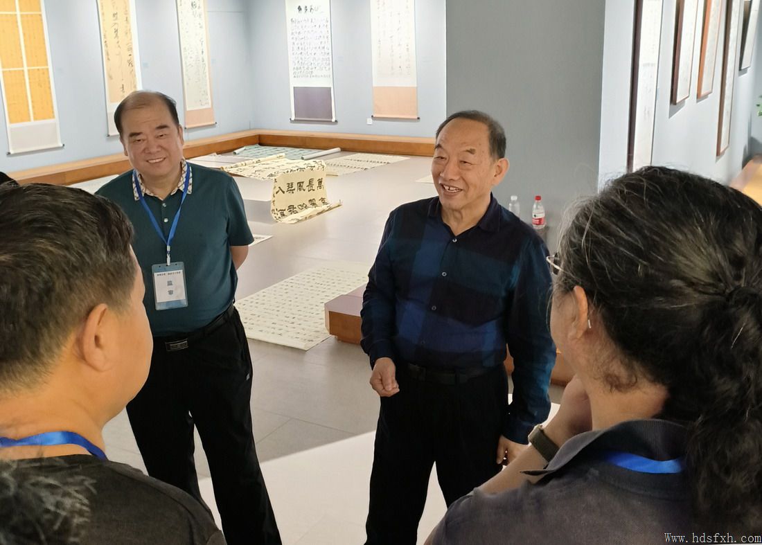 邯郸市第二届隶书大奖赛评审工作圆满结束