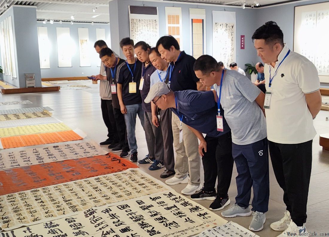 邯郸市第二届隶书大奖赛评审工作圆满结束
