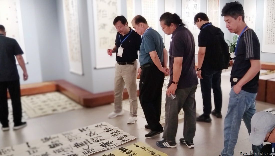 邯郸市第二届隶书大奖赛评审工作圆满结束