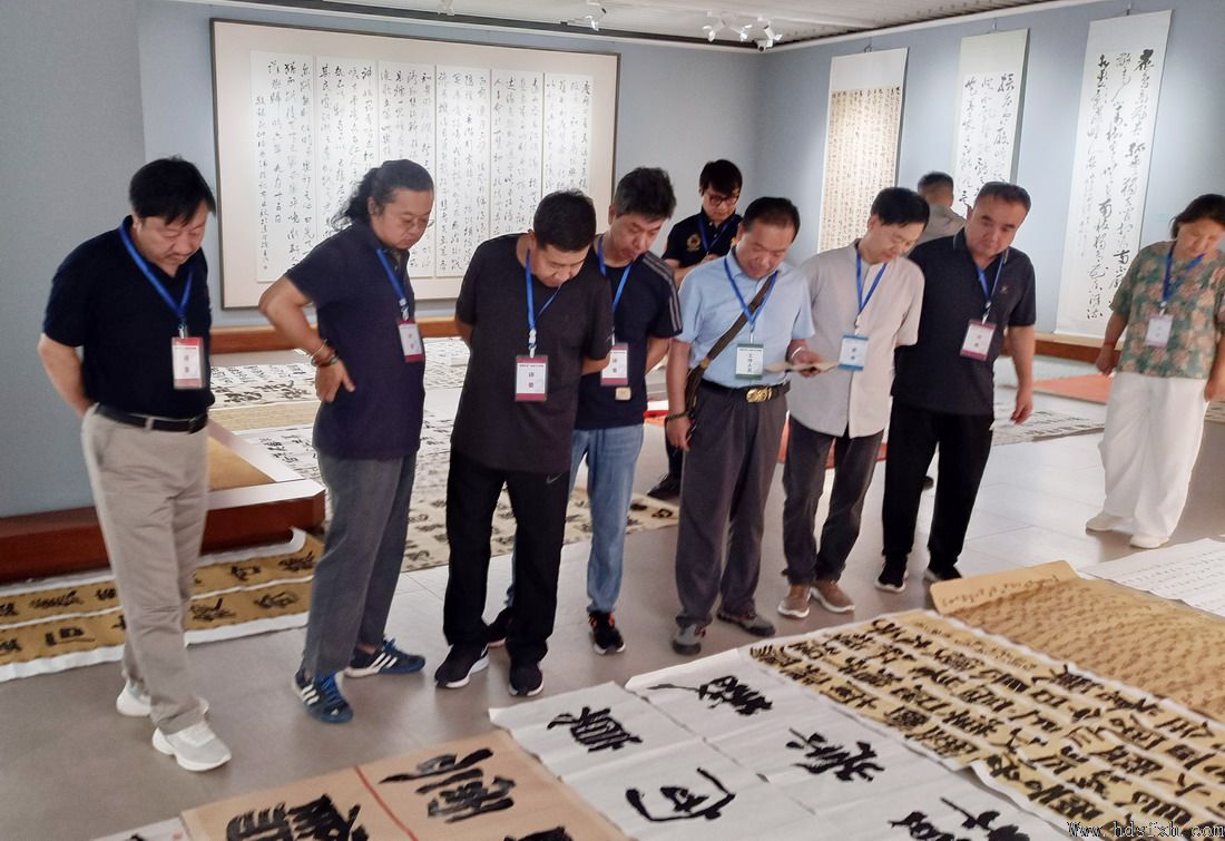 邯郸市第二届隶书大奖赛评审工作圆满结束