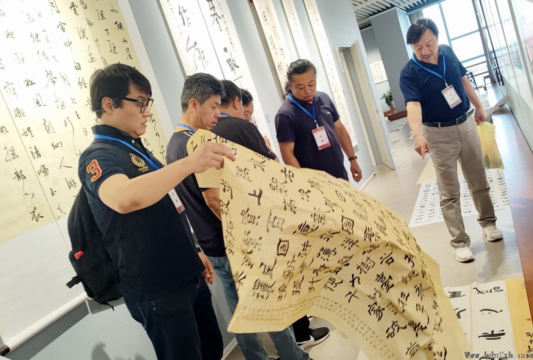 邯郸市第二届隶书大奖赛评审工作圆满结束
