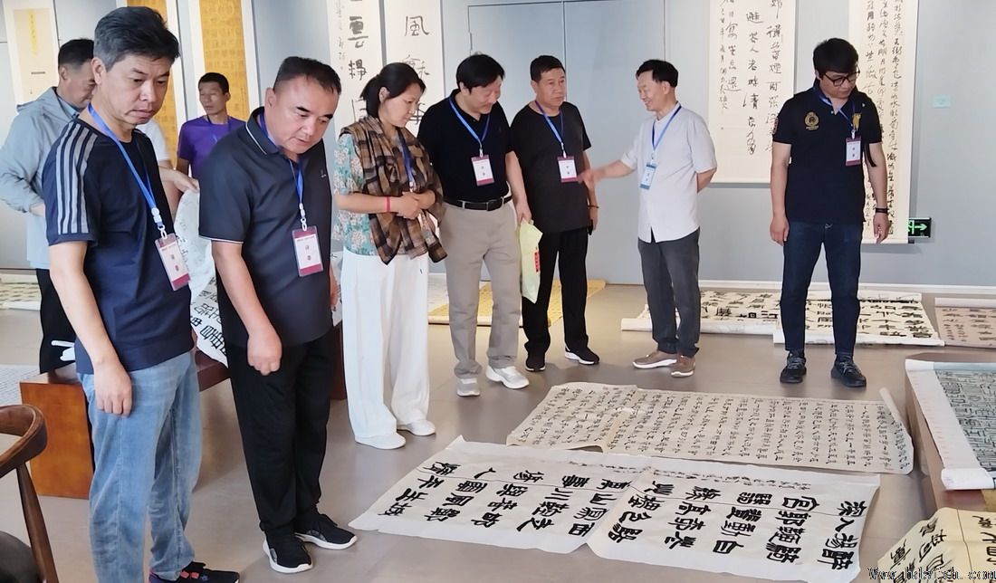 邯郸市第二届隶书大奖赛评审工作圆满结束