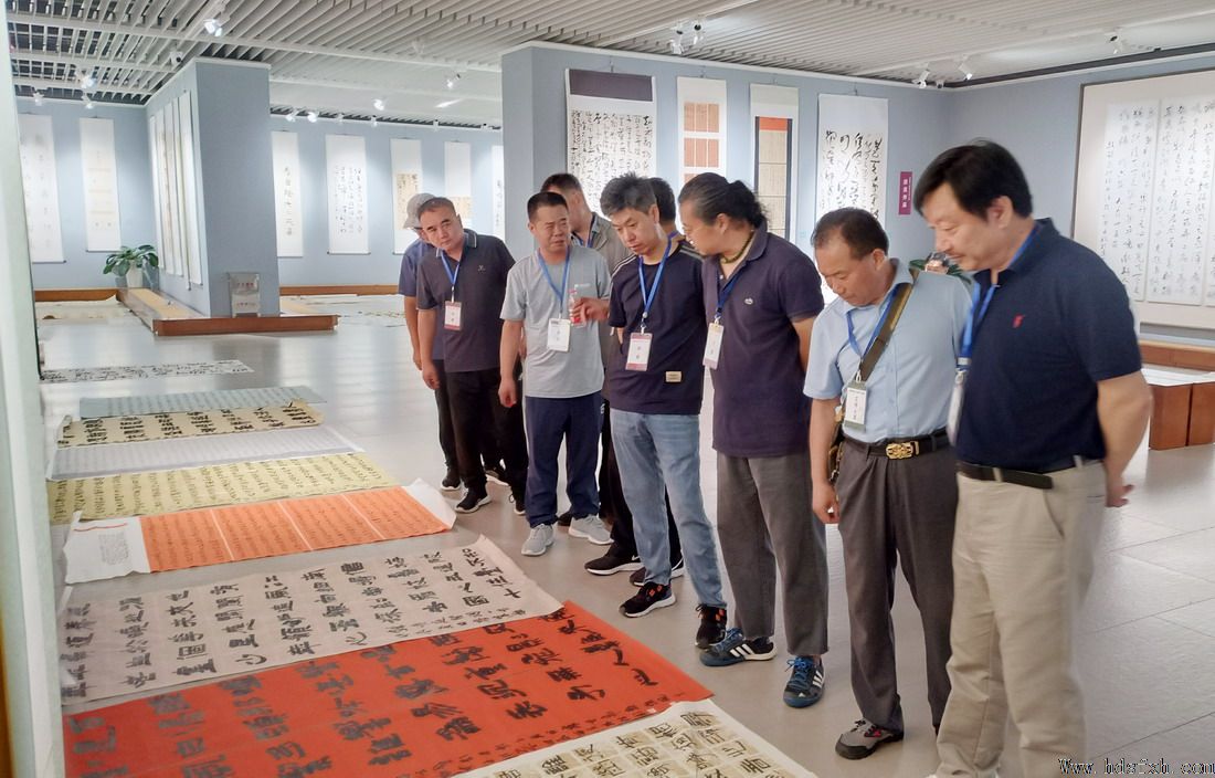 邯郸市第二届隶书大奖赛评审工作圆满结束