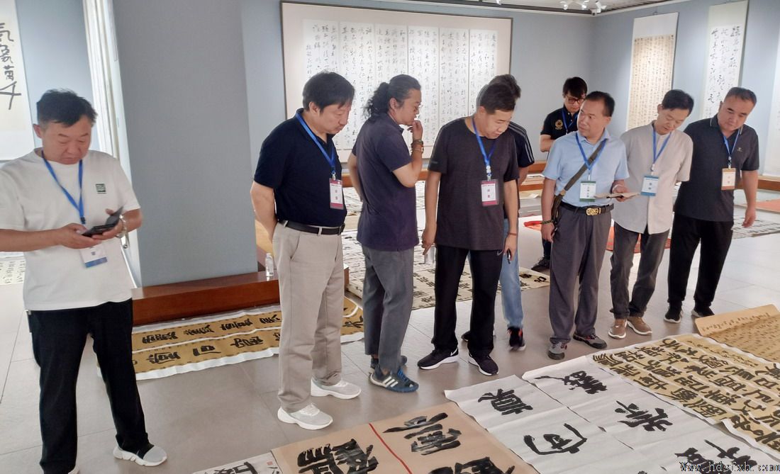 邯郸市第二届隶书大奖赛评审工作圆满结束