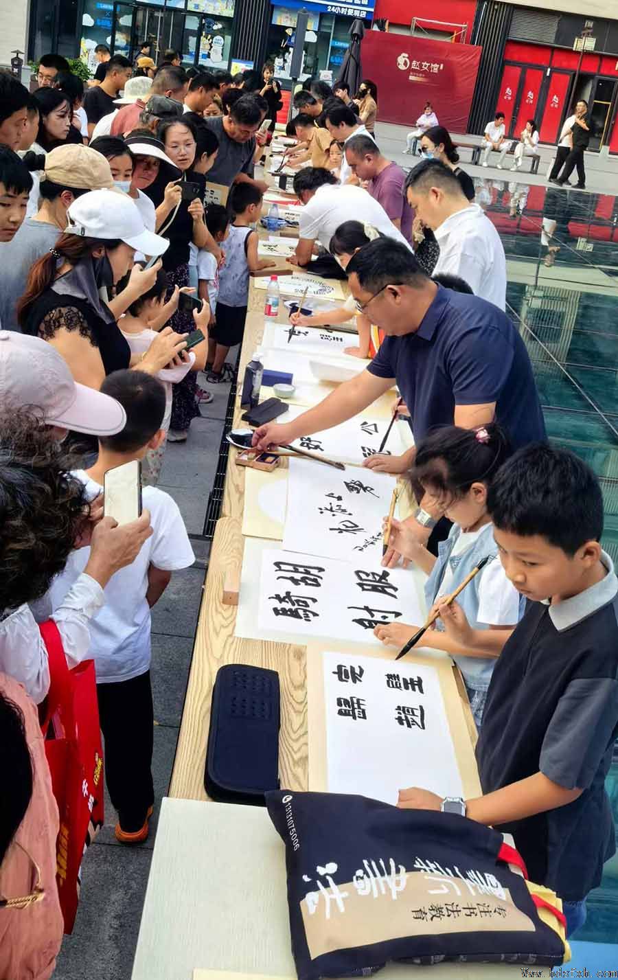 墨韵流芳·成语生辉| 邯郸市书法家协会在邯郸道举办艺术惠民活动