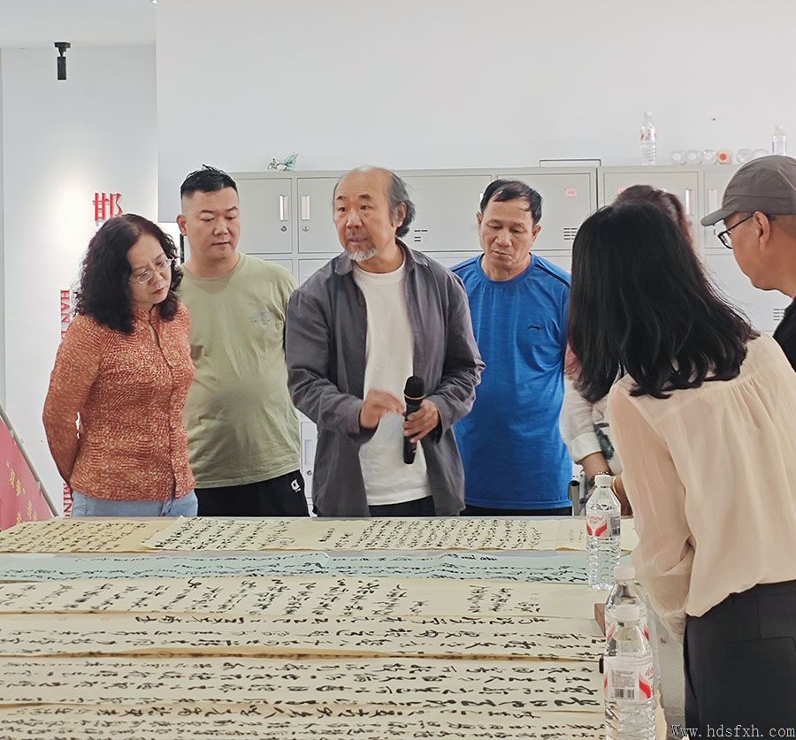 邯郸书协草书委员会成功举办首次临创研习会