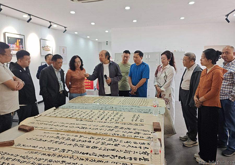 邯郸书协草书委员会成功举办首次临创研习会