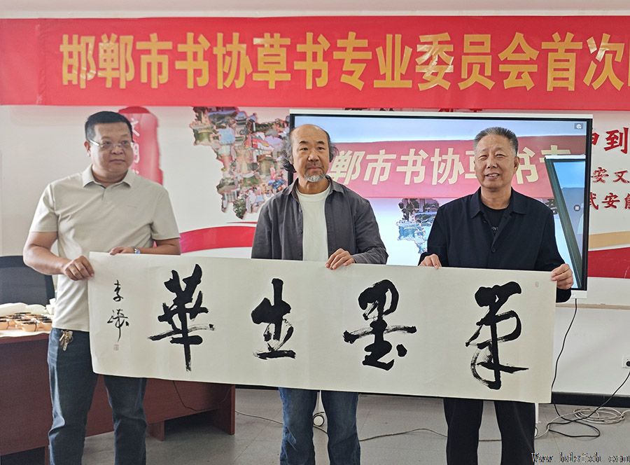 邯郸书协草书委员会成功举办首次临创研习会