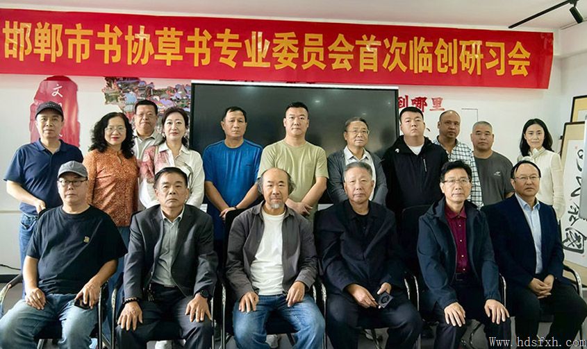 邯郸书协草书委员会成功举办首次临创研习会