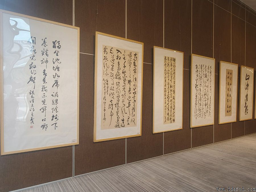 迎国庆·庆中秋-邯郸书协行草书精品展在涉县开幕