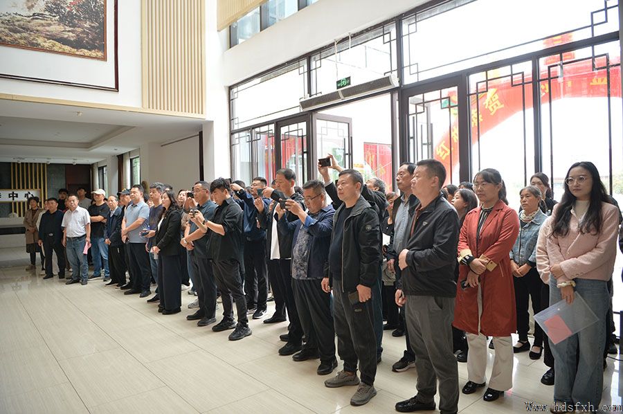 迎国庆·庆中秋-邯郸书协行草书精品展在涉县开幕