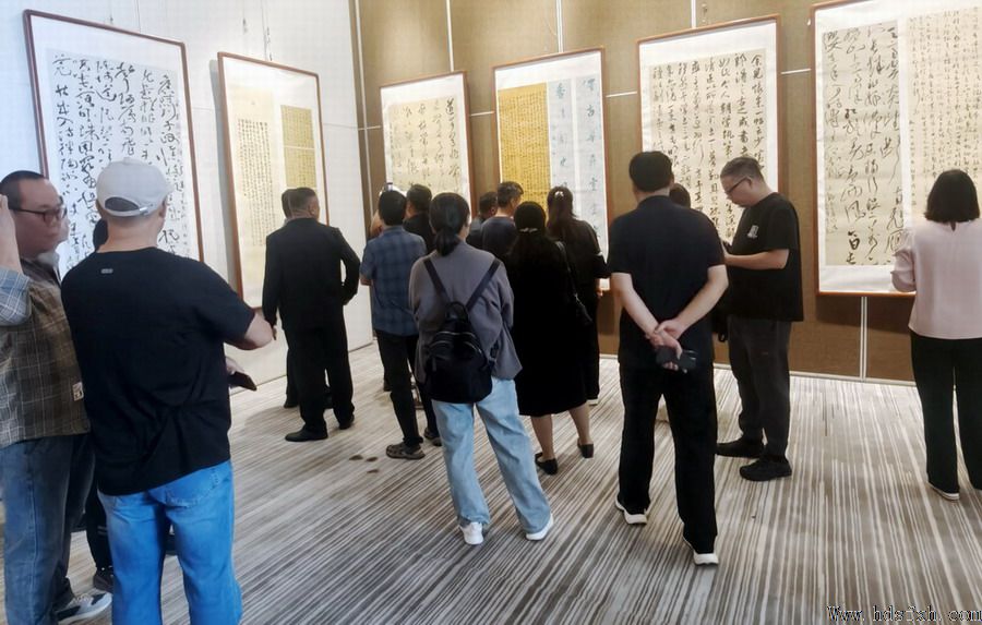 迎国庆·庆中秋-邯郸书协行草书精品展在涉县开幕