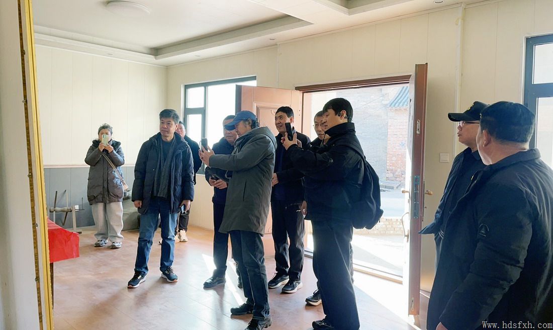 邯郸书协赴武安李石门村考察书法采风基地