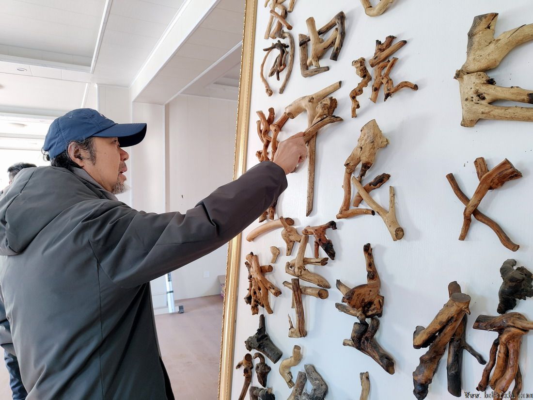 邯郸书协赴武安李石门村考察书法采风基地