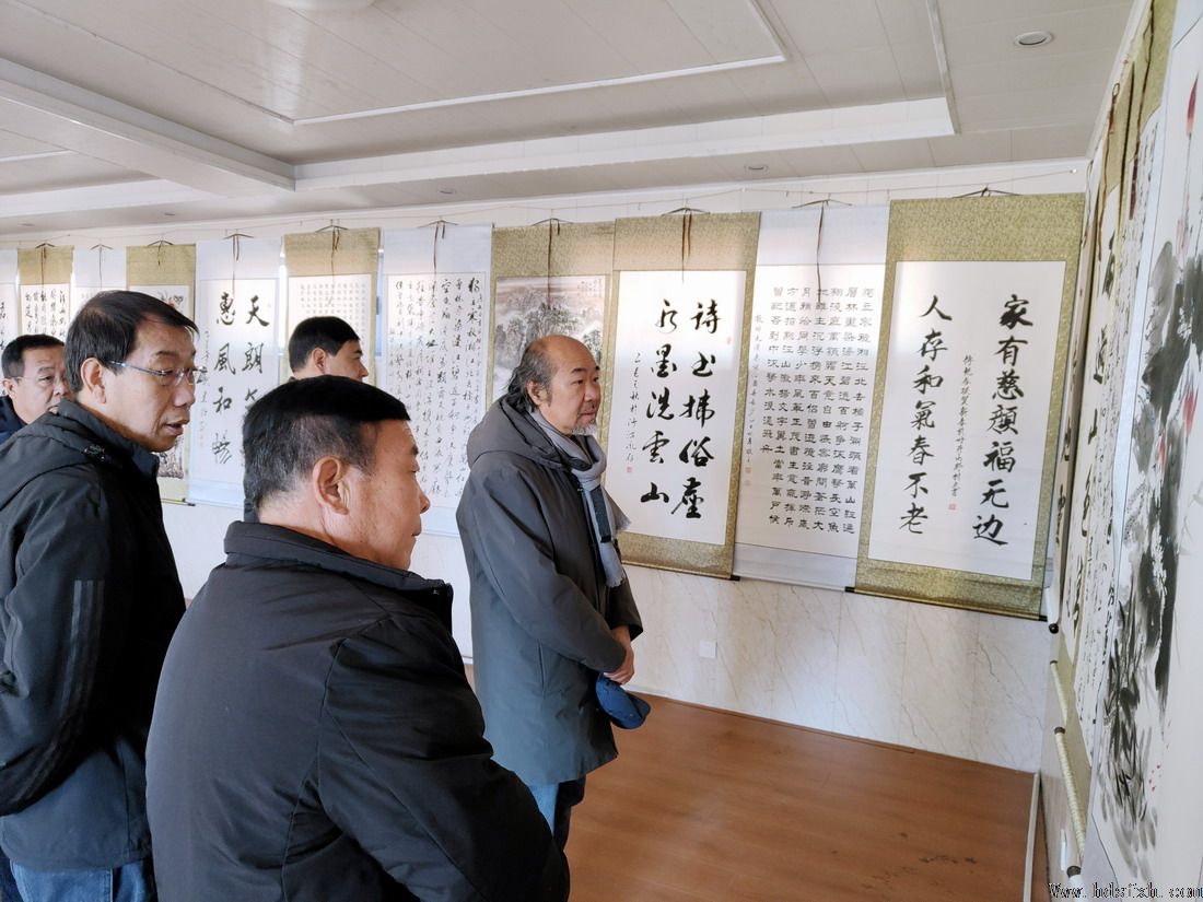 邯郸书协赴武安李石门村考察书法采风基地