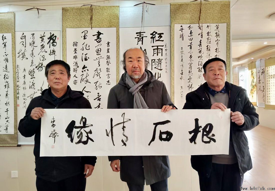 邯郸书协赴武安李石门村考察书法采风基地