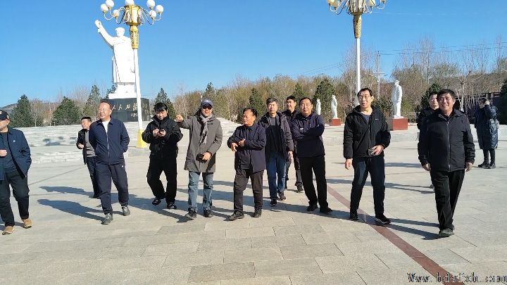 邯郸书协赴武安李石门村考察书法采风基地