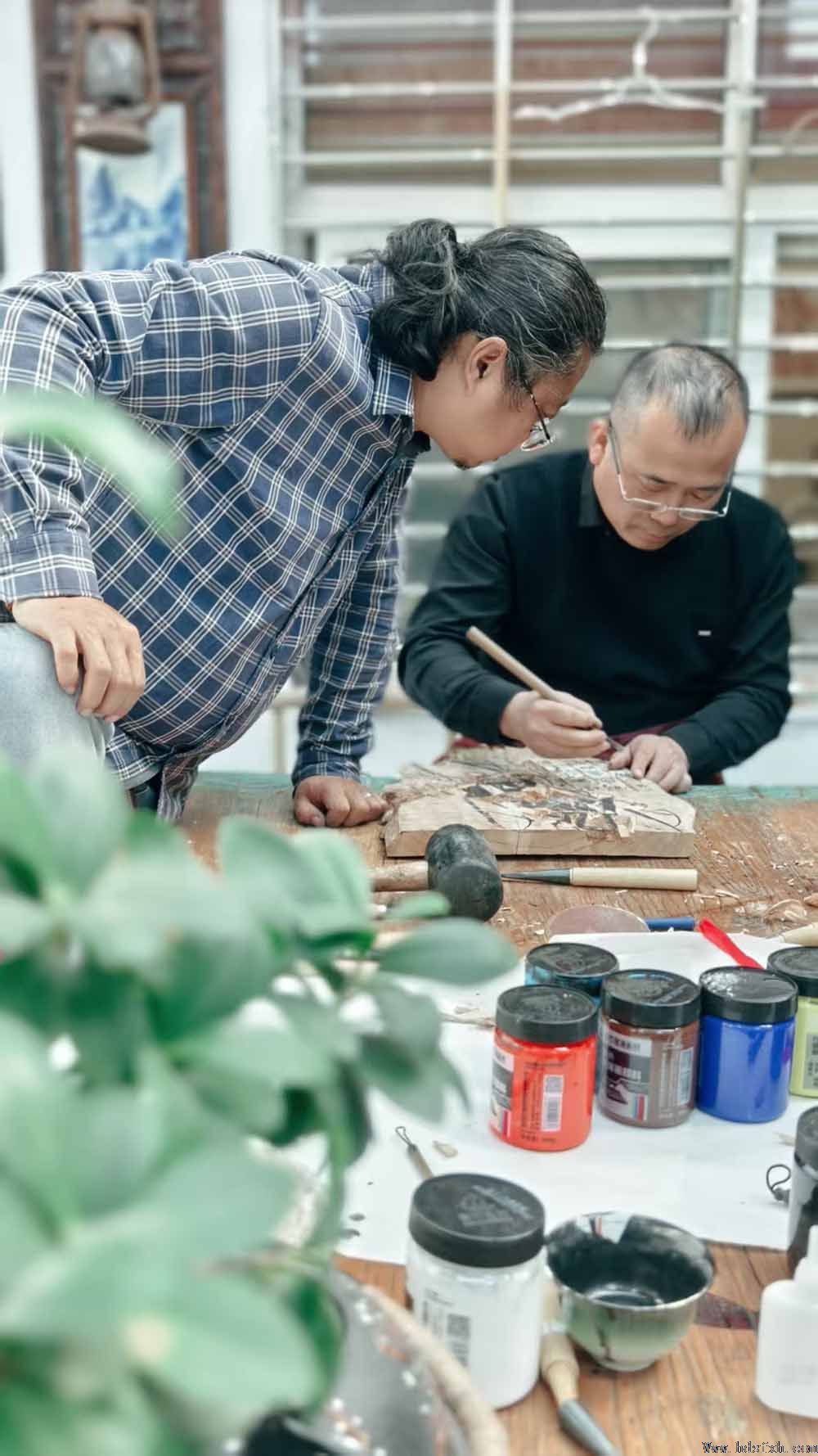 邯郸市复兴区书法家协会刻字委员会成立暨刻字名家培训班同步举办