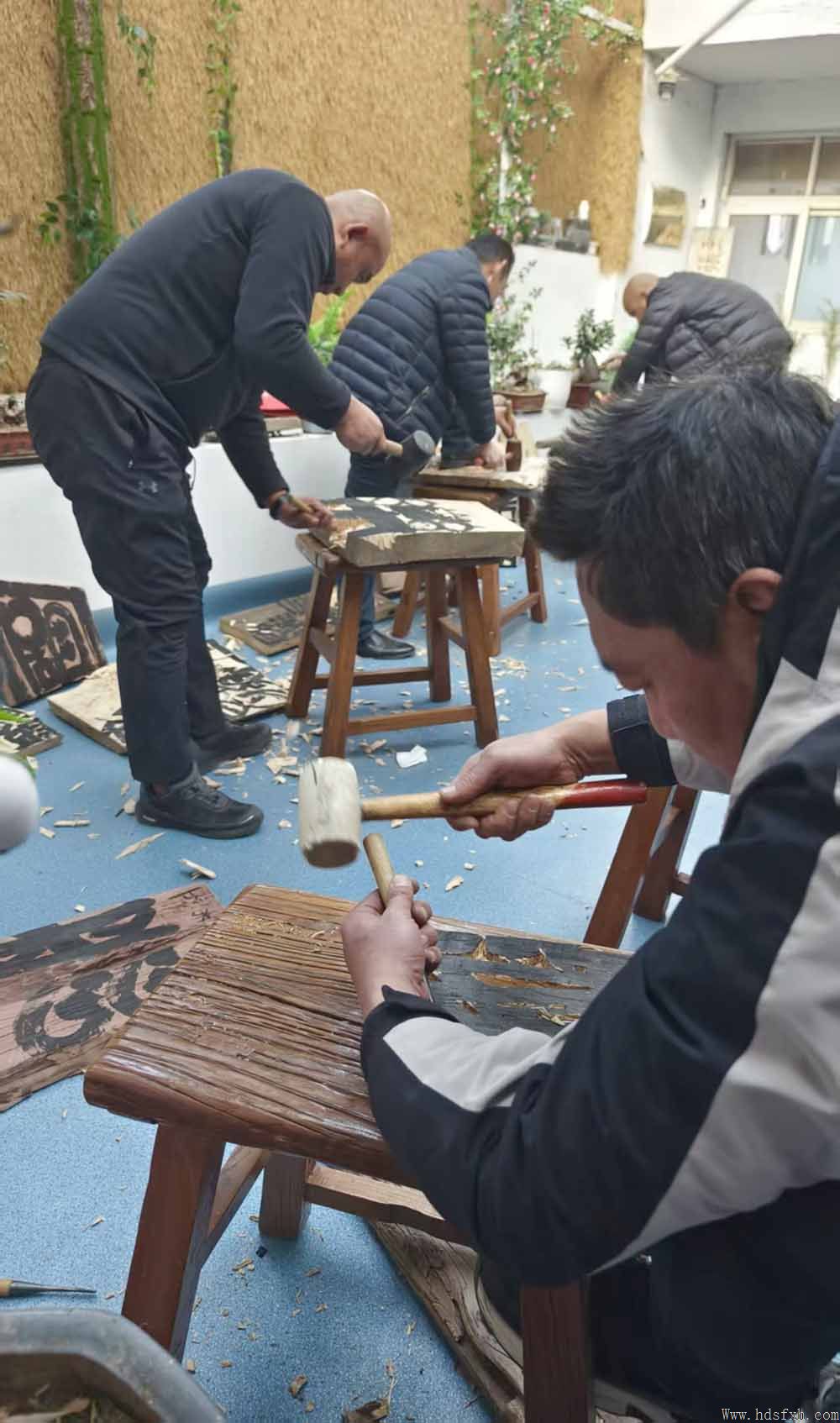 邯郸市复兴区书法家协会刻字委员会成立暨刻字名家培训班同步举办