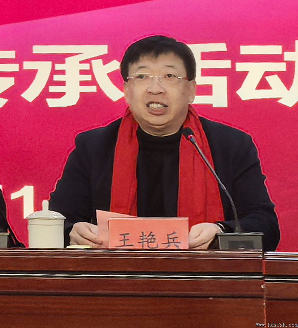 邯郸书协“强基工程”新春特别行动公益活动走进复兴区第三中学