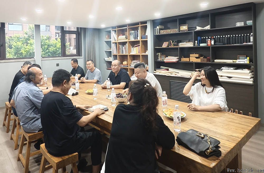 邯郸书协楷书委员会召开第二次工作会议